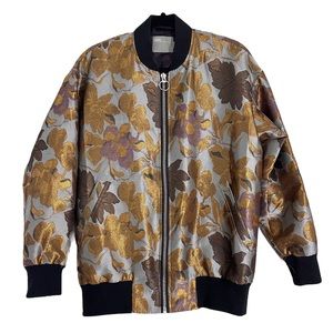 ASOS Floral Bomber Jacket